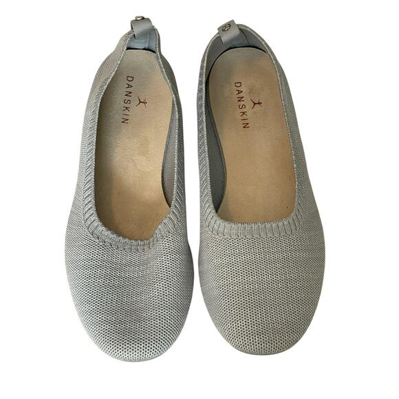 Danskin Shoes Womens Size 9 Rejuvenate Comfort Knit Ballet Flats Vegan Textile - Picture 1 of 7